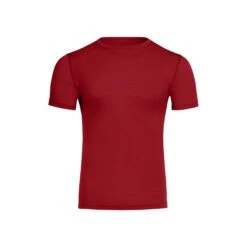 Men’s Merino Slim Fit Short Sleeve T-Shirt -Menique Men s Short Sleeve Royal Cherry 1 15784195 f789 45b9 94b4 8cac10040747