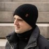 Men's Cashmere Beanie Hat