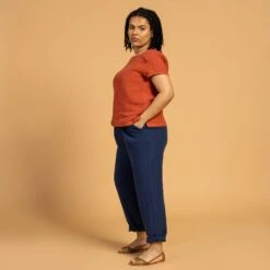 Linen Pants Dakota -Menique SP 00318