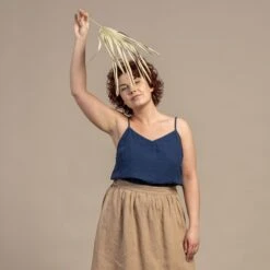 Linen Slip Top Kim 11 Linen Slip Top Kim -Menique SP 02695