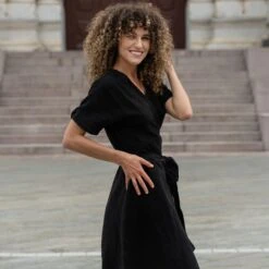 Vacation Summer Wrap Dress Eliana 26 Vacation Summer Wrap Dress Eliana -Menique SP 04472