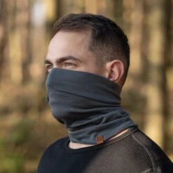Men's Merino Neck Gaiter Perfect Grey 7 Men's Merino Neck Gaiter Perfect Grey -Menique SP 06113