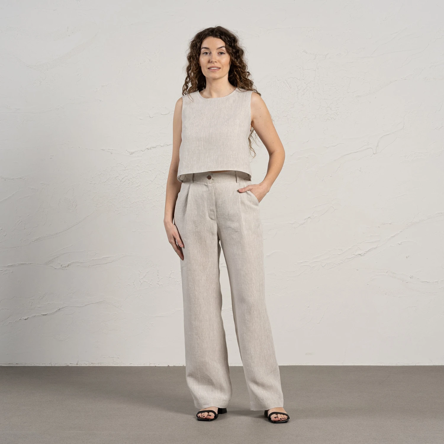 Cross Back Crop Top Serena 9 Cross Back Crop Top Serena - Image 9