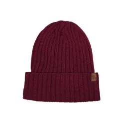 Men's Cashmere Beanie Hat -Menique Unisex Ribbed Beanie Knitted Merino Royal Cherry 5fa554e6 30f2 47cb b34c f6afc95ef513