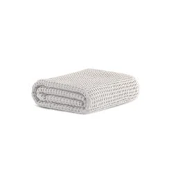 Waffle Kitchen Towel -Menique Waffle Bath Towel Pure White