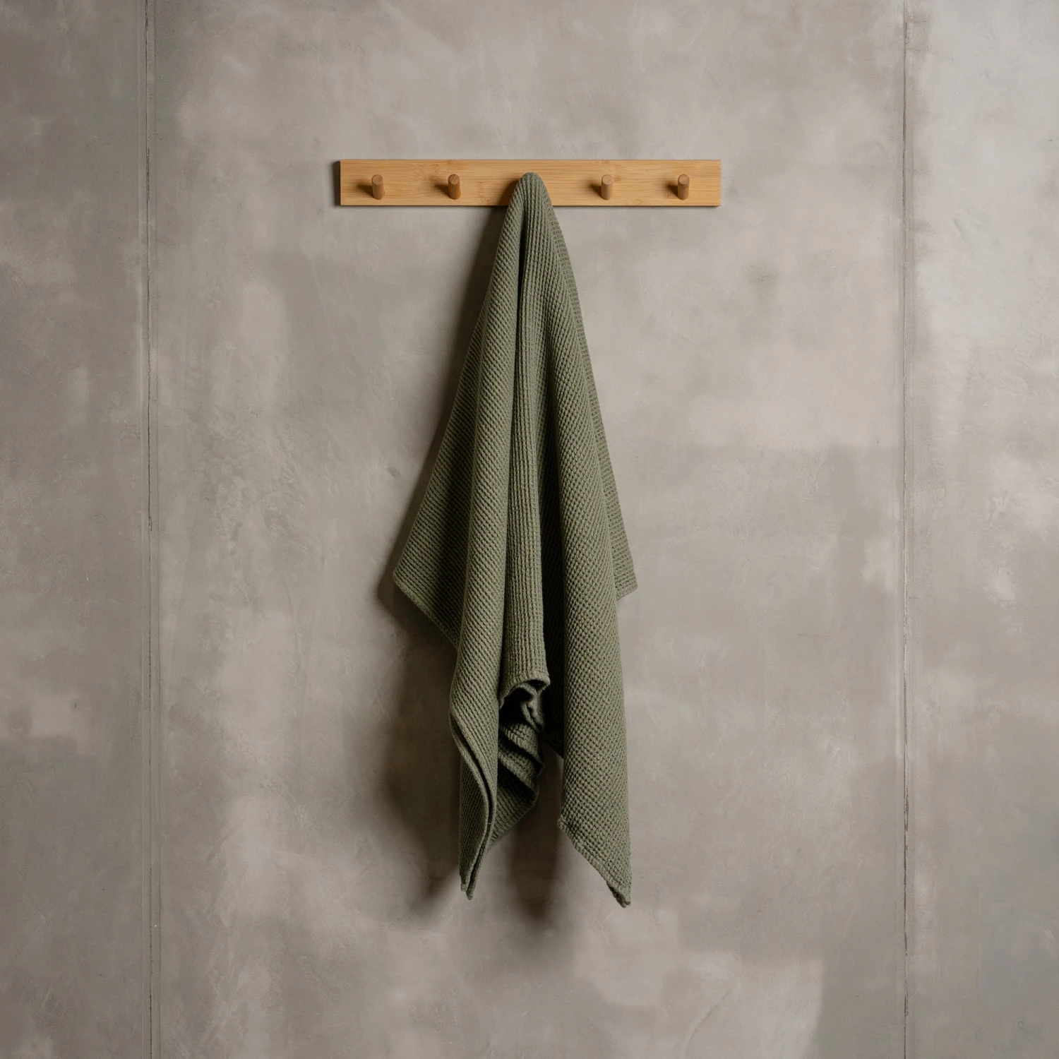 Waffle Bathroom Towel 4 Waffle Bathroom Towel - Image 4