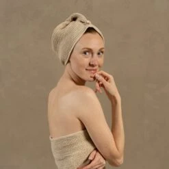 Waffle Hair Towel