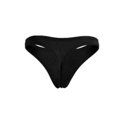 Women's Merino Thong Briefs -Menique Women s Thong briefs 160gsm Black 2 c1a6ea38 71c5 4190 87aa 4fe2c18db748