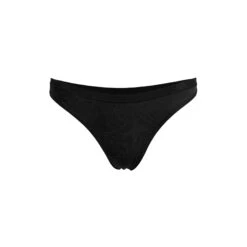 Women's Merino Thong Briefs -Menique Women s Thong briefs 160gsm Black 33920b53 0376 4a19 8cea 278a84a0be0a