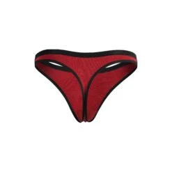 Women's Merino Thong Briefs -Menique Women s Thong briefs 160gsm Royal Cherry 2