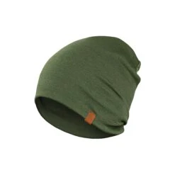 Unisex Merino Beanie Dark Green -Menique beanies dark green