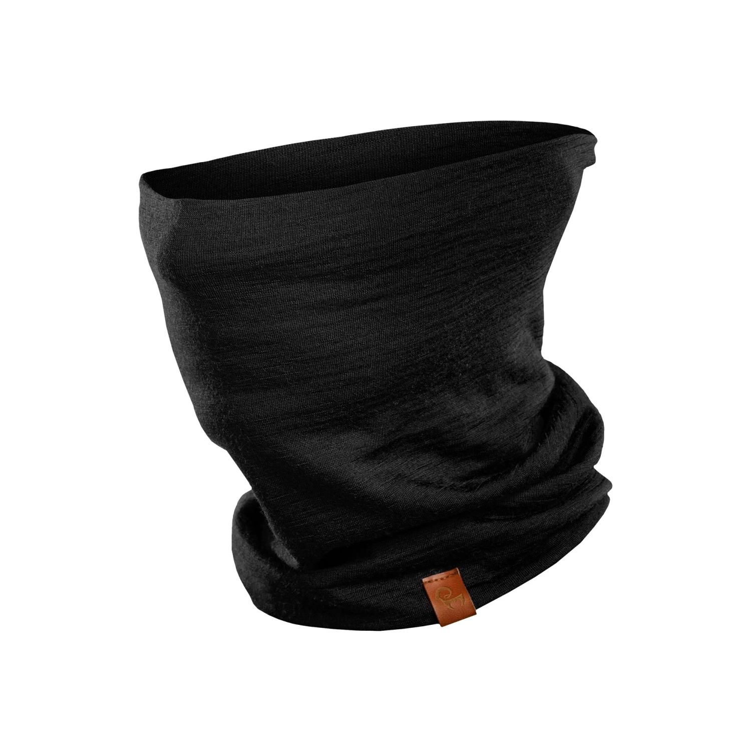 Men's Merino Beanie & Gaiter 2-Piece Black 4 Men's Merino Beanie & Gaiter 2-Piece Black - Image 4