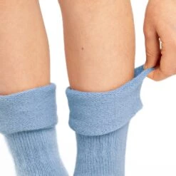Kids' Socks Merino & Cashmere 24 Kids' Socks Merino & Cashmere -Menique kids socks light blue 4