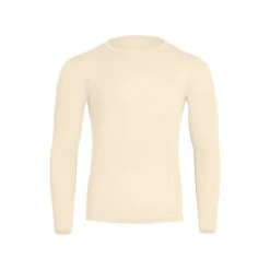 Men's 160 Thermal Long Sleeve Crew Natural -Menique men s 160 Long sleeve Natural 1