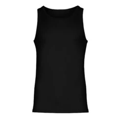Men's Merino Tank Top Black -Menique men s 160 Sleeveless Black 1