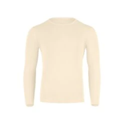 Men's 250 Thermal Long Sleeve Crew Natural -Menique men s 250 Long sleeve Natural 1