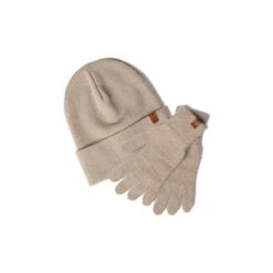 Men's Knit Beanie & Gloves 2-Piece -Menique menique Beanie Gloves creamy beige 0e724f4a ffc4 4420 868c a420be8bb7be