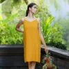 Slip Dress Liv Spicy Yellow