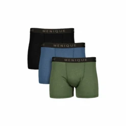 Men Merino Short Boxer Briefs 3-Pack